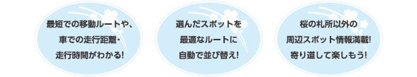 おすすめコースを使ってみよう！